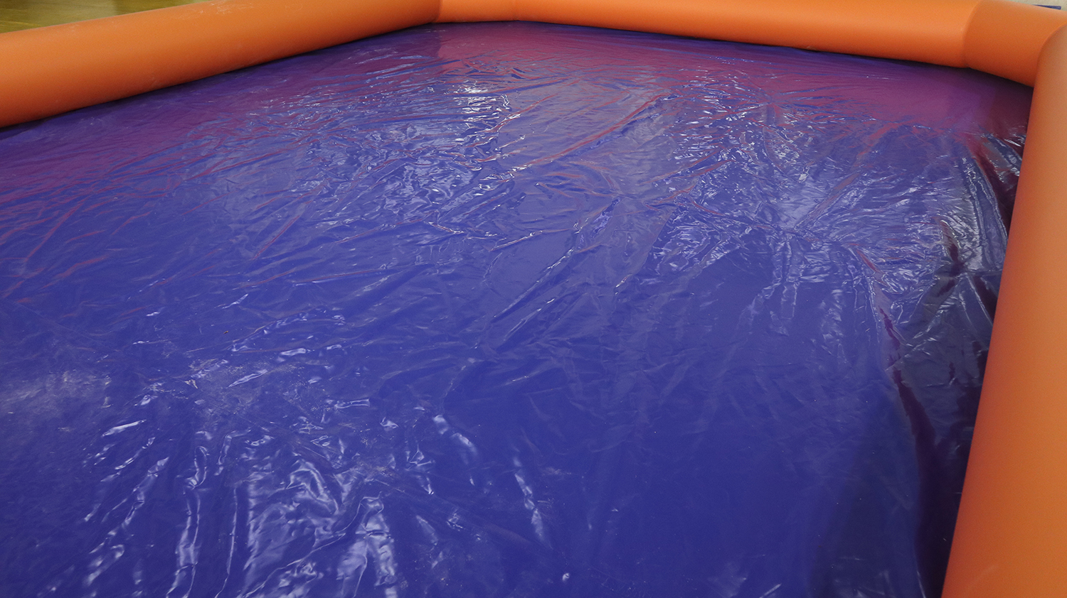 Pool aufblasbar, für Wasserbälle oder Kinderboote - 6x8 m 