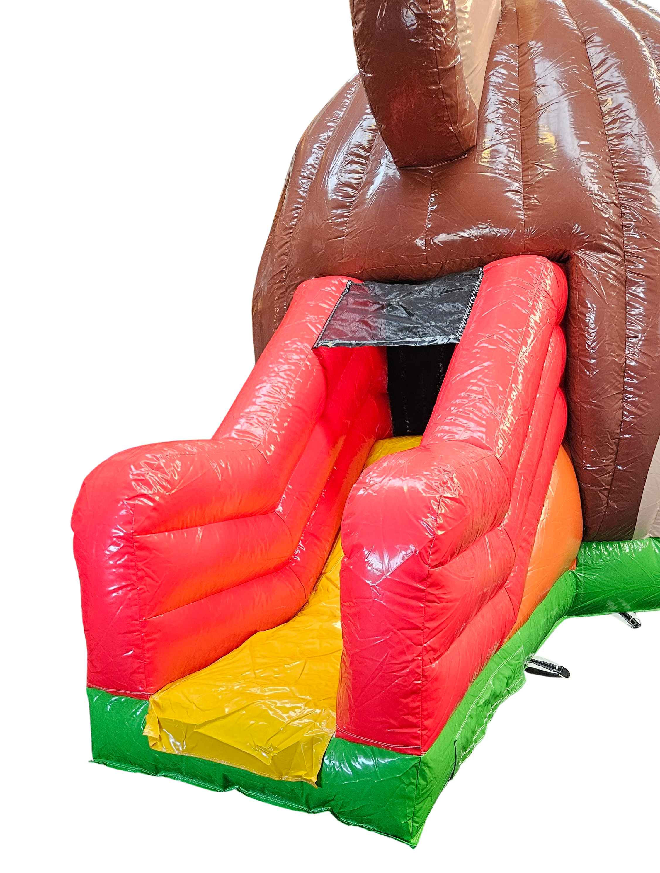 Hüpfburg 6,85x3,5 m - Affe mit Rutsche