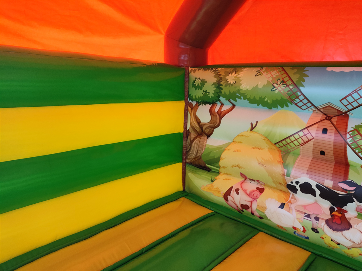 Hüpfburg 4x3 m - Farmer