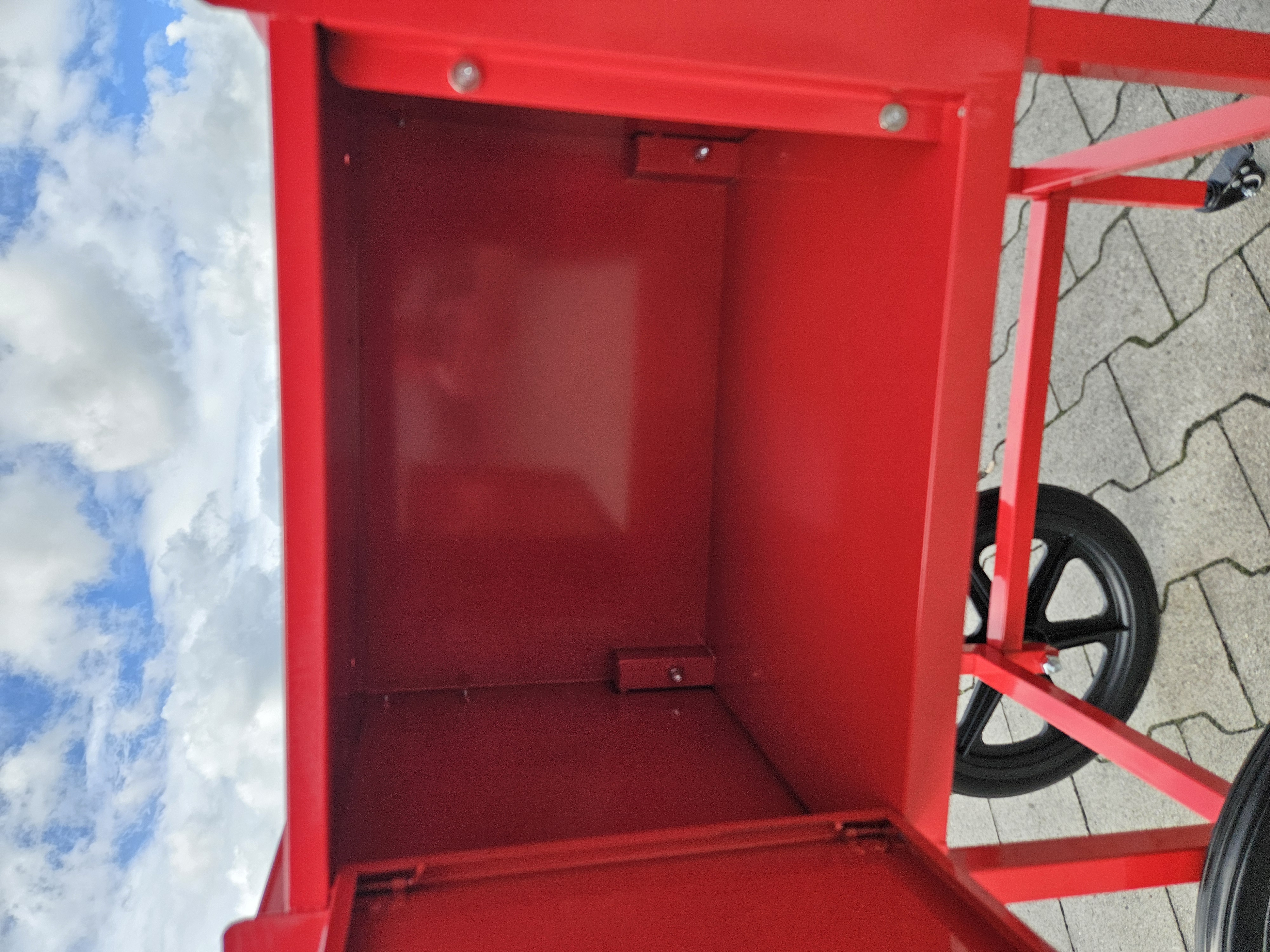 Popcornmaschine Unterwagen