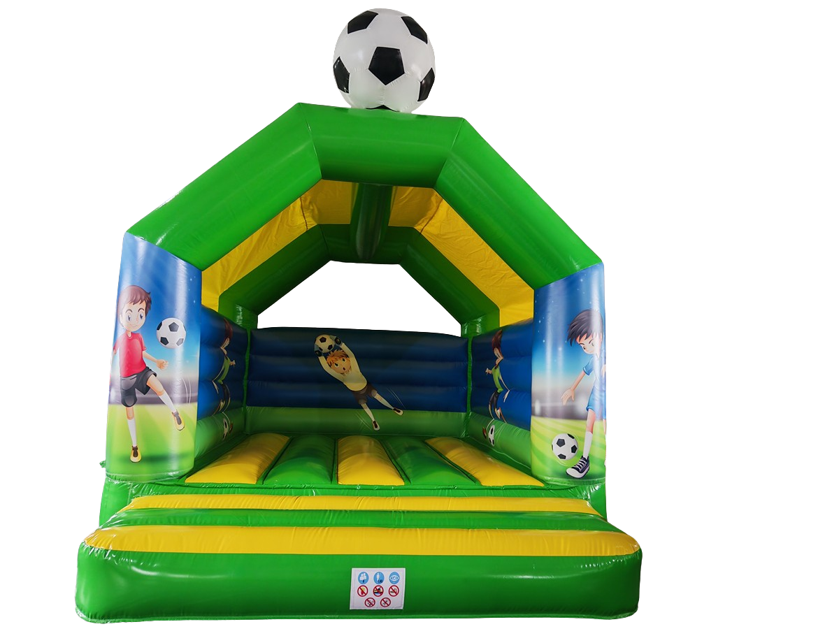 Hüpfburg 5x4 m - Fußball