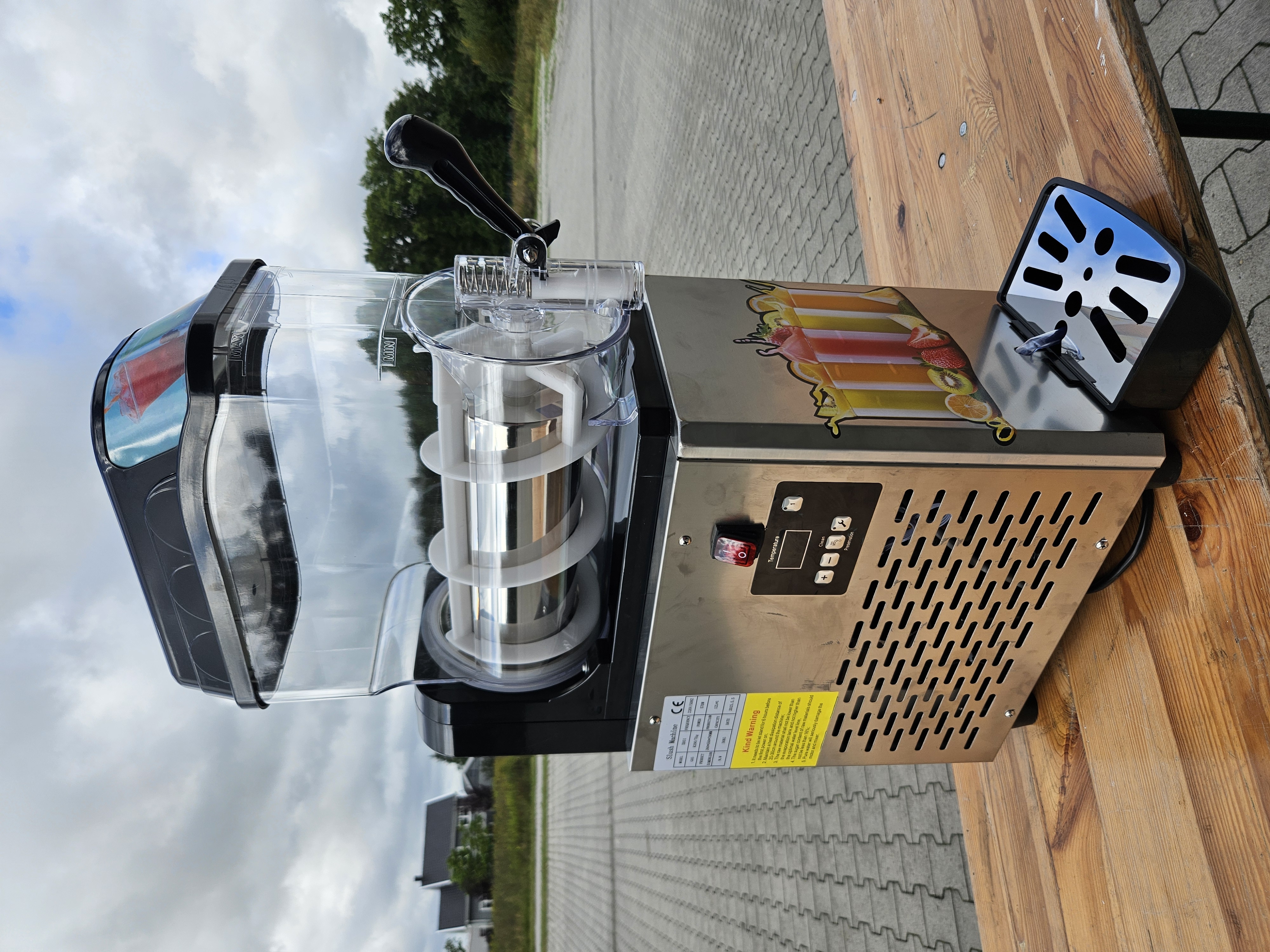 Slush-Eis-Maschine - 1 Behälter - 12 ltr. 