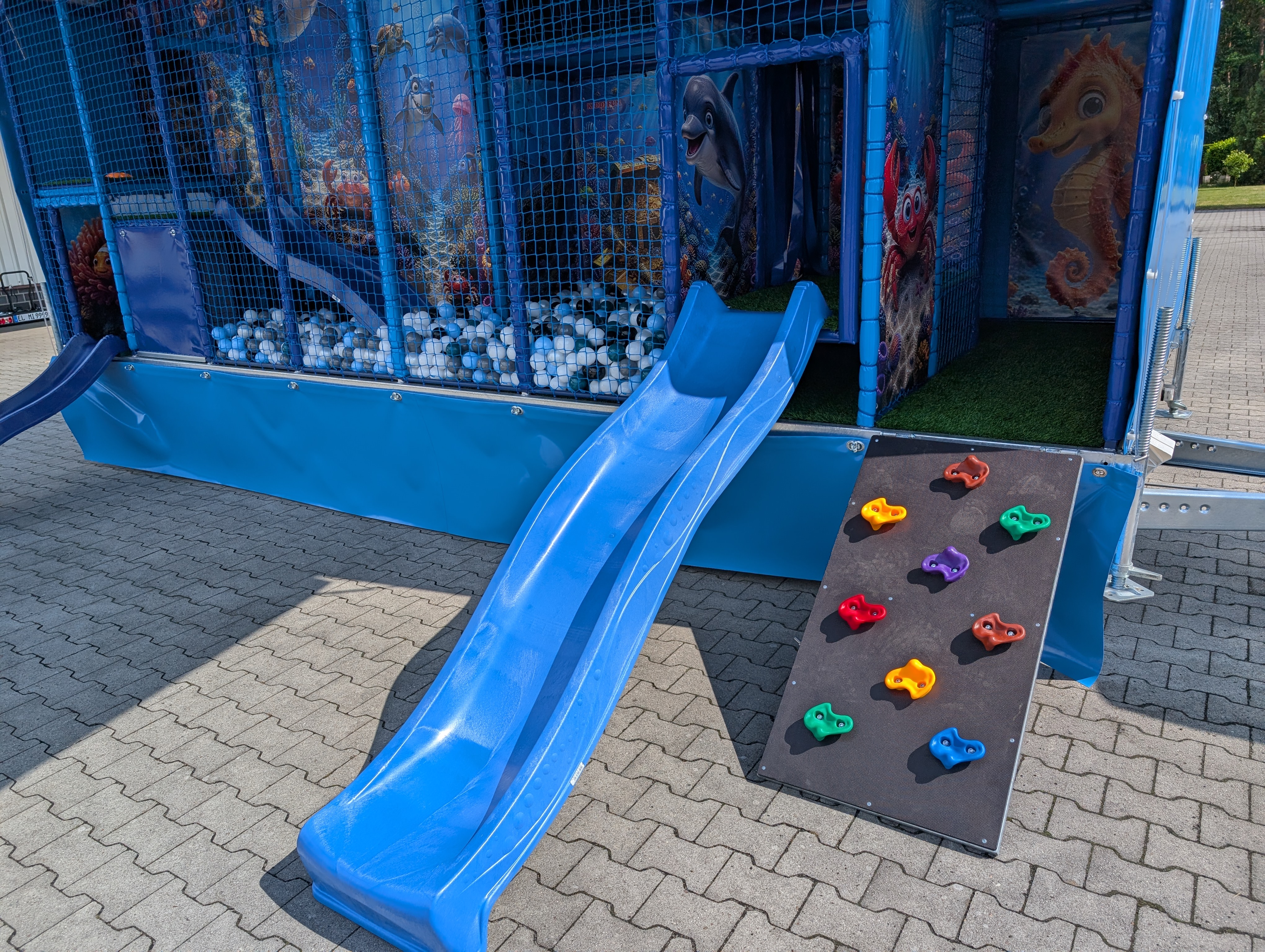 Spielmobil - hohe Ausführung - Unterwasserwelt
