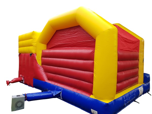 Hüpfburg 4x6 m - Pirateninsel mit Rutsche - gebraucht
