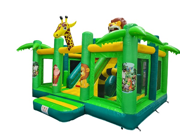 Hüpfburg 6x6,5 m - Jungle Multiplay