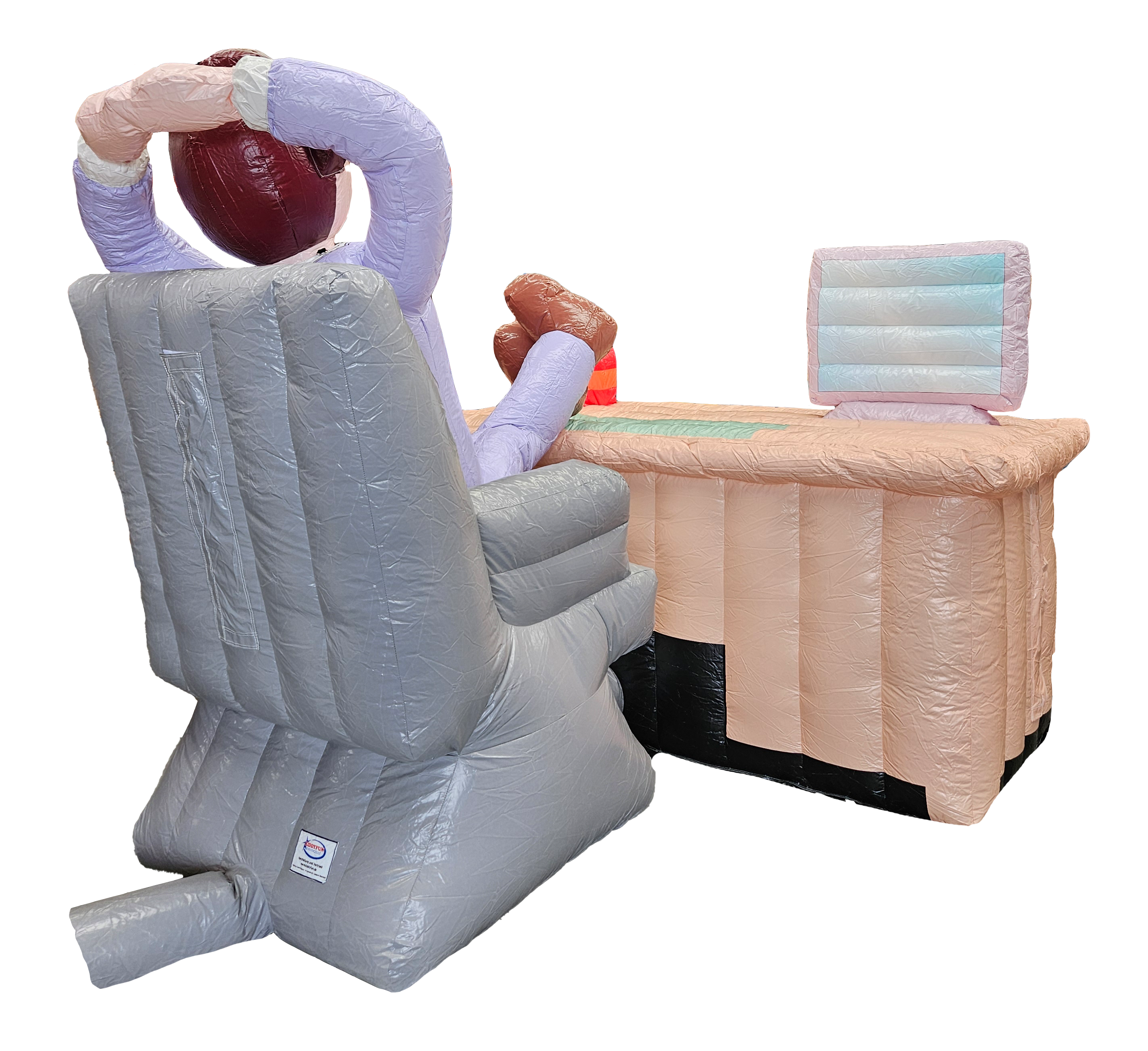 Mann am Schreibtisch - 2,40 m