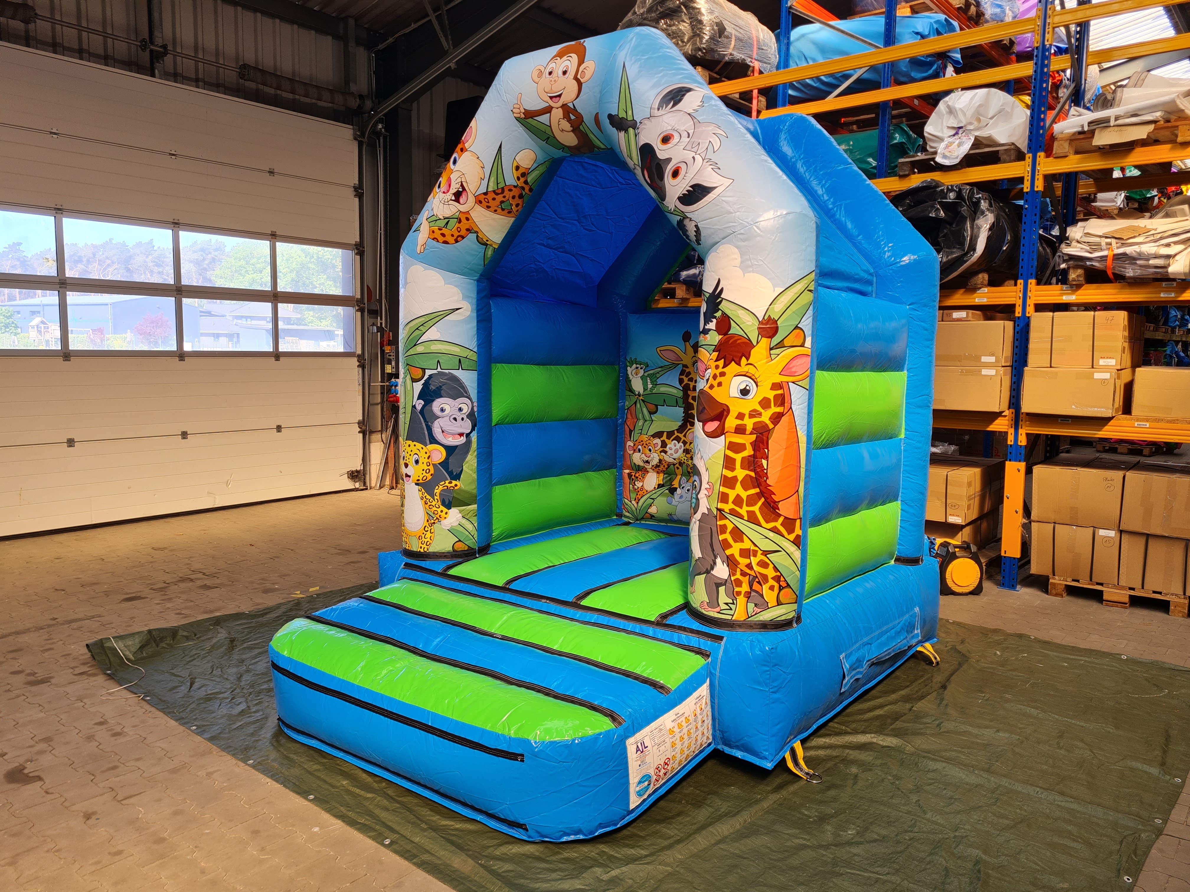 Hüpfburg - 3x2,4 m - Jungle