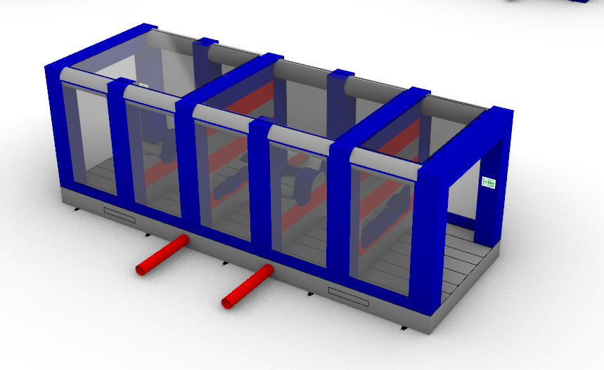 Hindernisbahn Modular - 10,3x3,56 m - Part 6