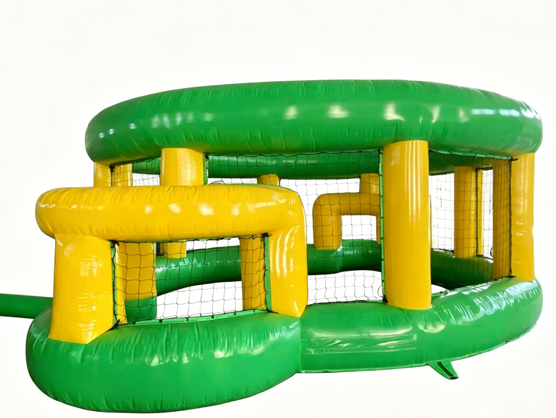 Panna-Arena - 8,2x6x2,4m - grün/gelb
