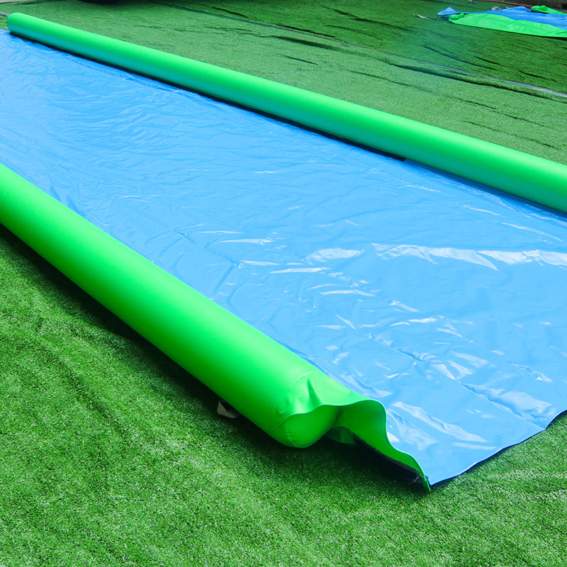 Rutschbahn 7,6x2,2 m - grün/blau