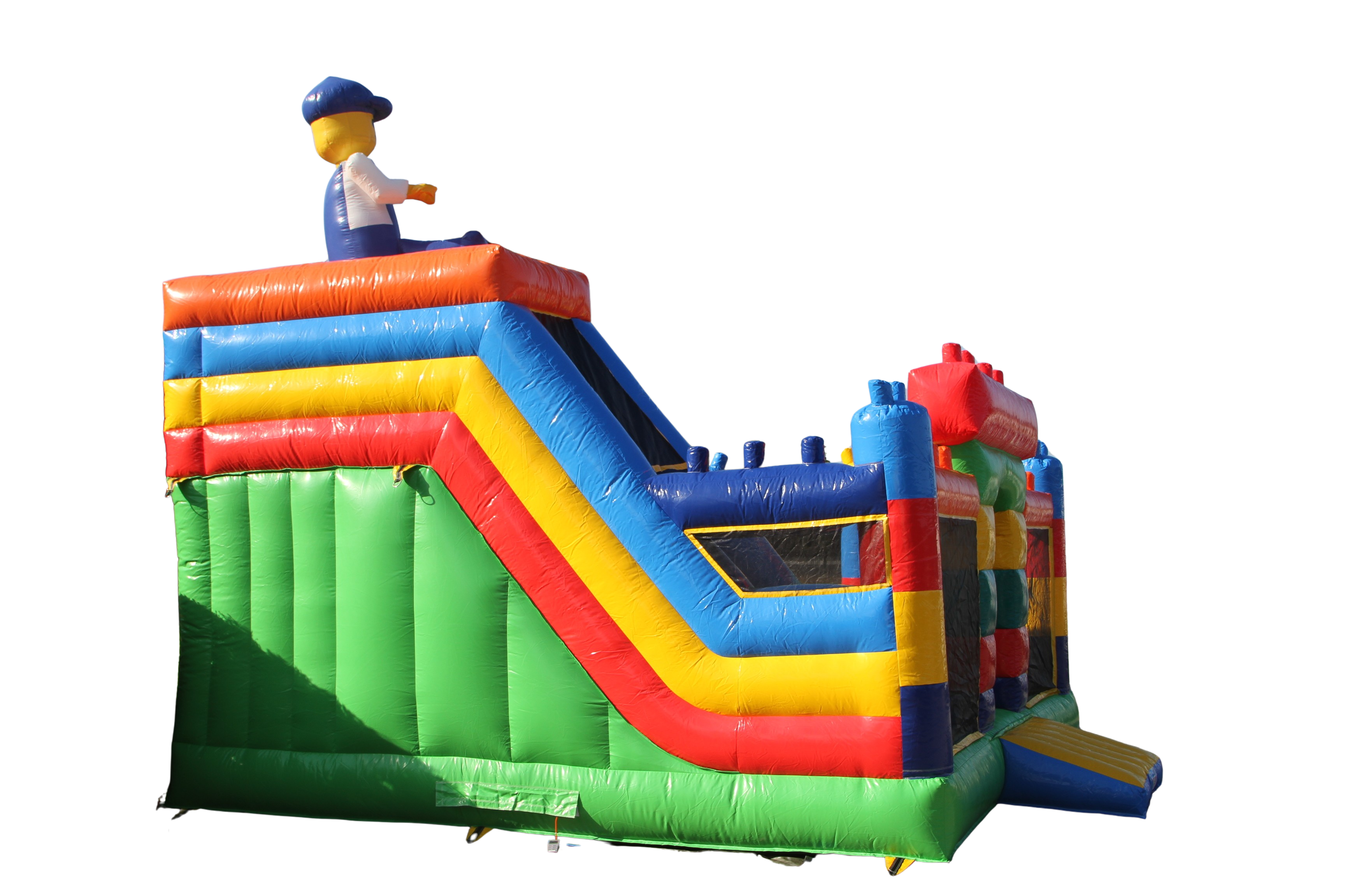 Hüpfburg Multiplay Funland Blocks 6x5,5m