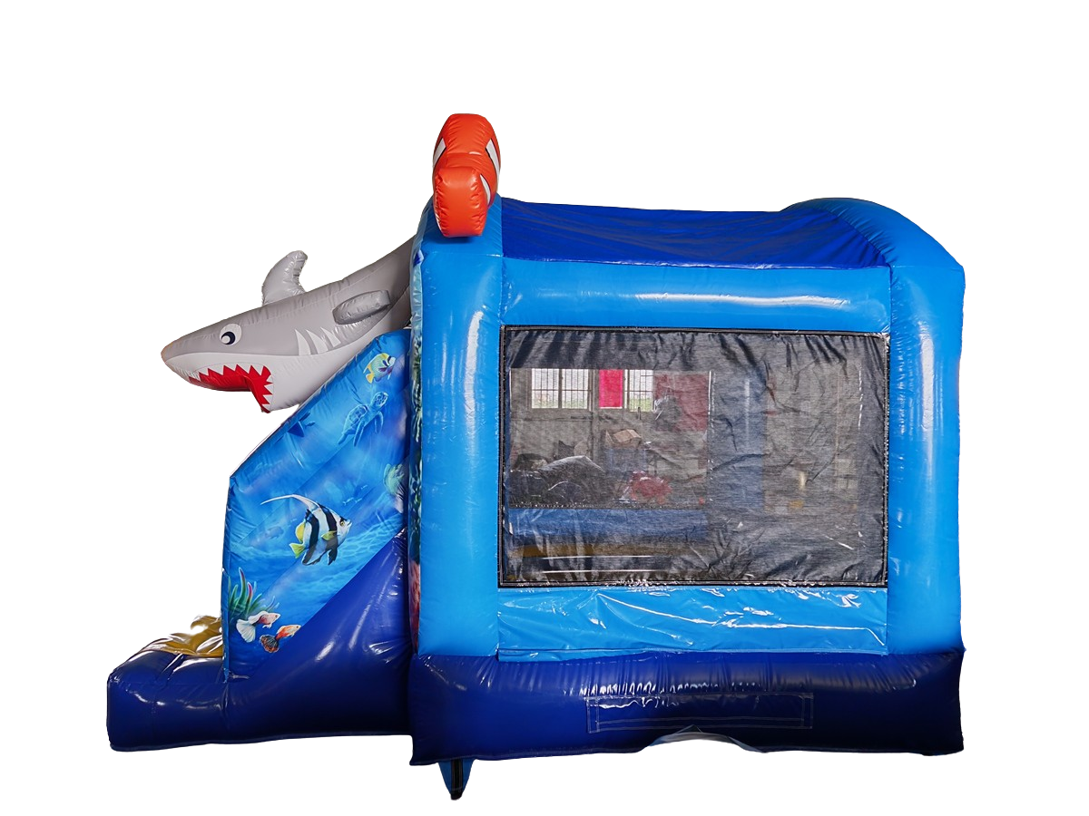 Hüpfburg 3,9x2,8 m - kleine Seaworld