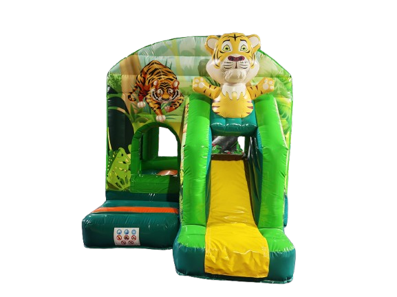 Hüpfburg 3,9x2,8 m - kleiner Tiger