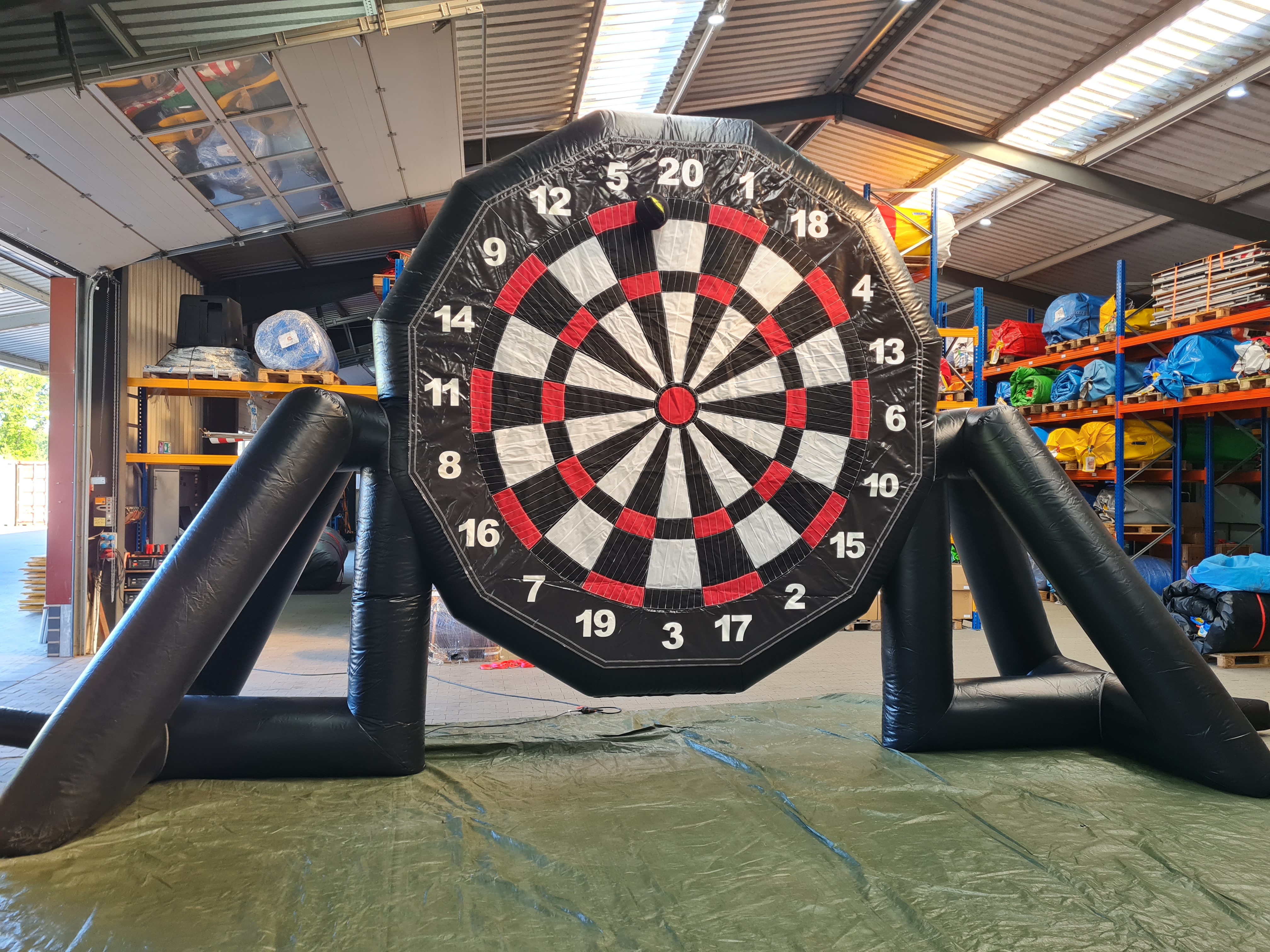 Fußballdart XXL - Dart & Torwand - 7,2x3,6x4,5m