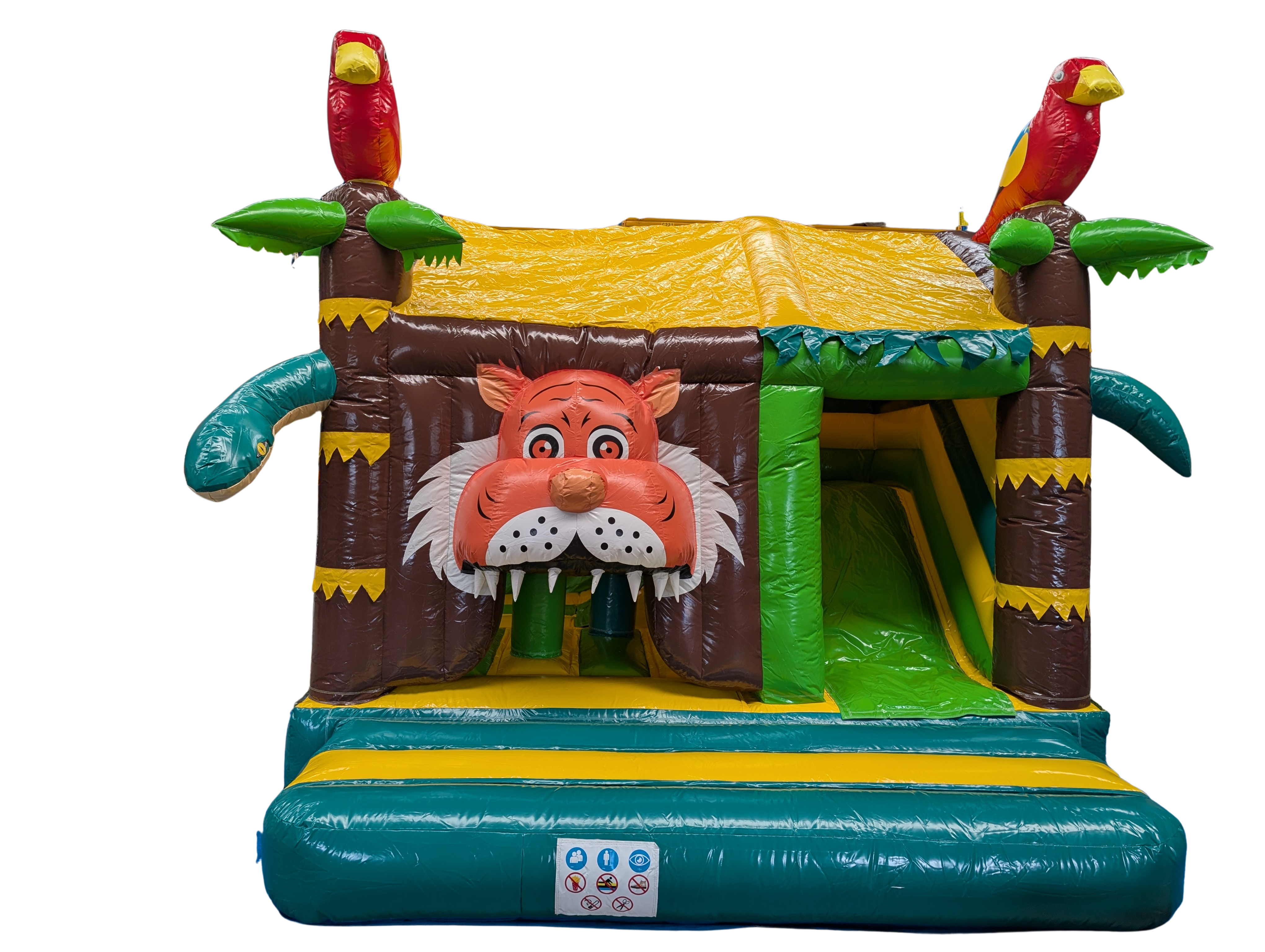 Hüpfburg 4,2x4 m - Mini Multiplay Jungle