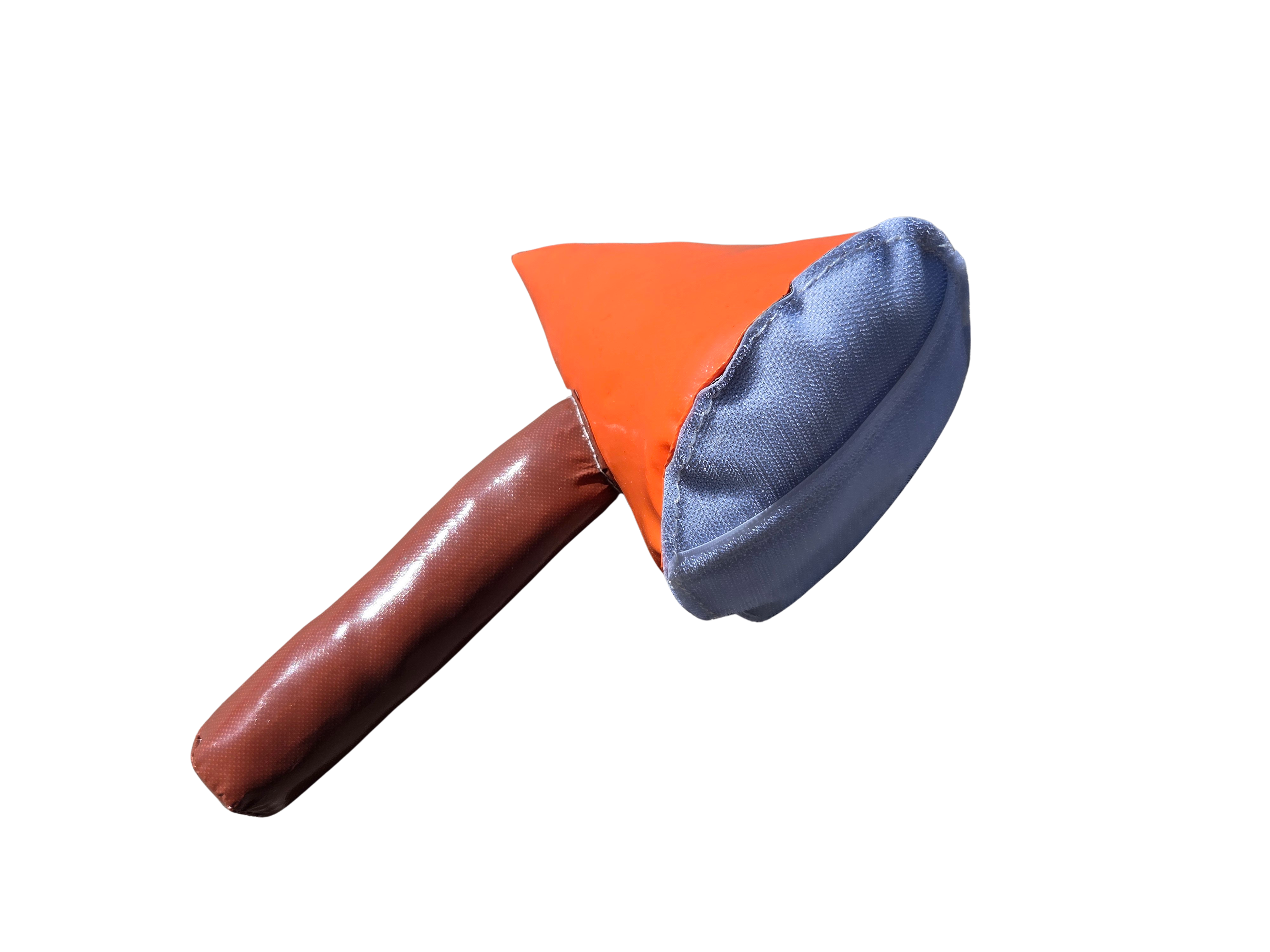 3 Stück - Ersatzaxt für Axtwerfen - orange