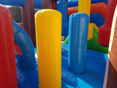 Hüpfburg 4,5x6 m - Piratenschiff mit Anker