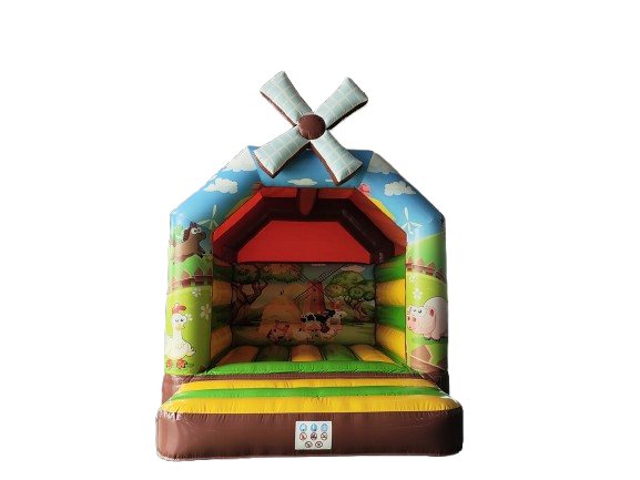 Hüpfburg 4x3 m - Farmer