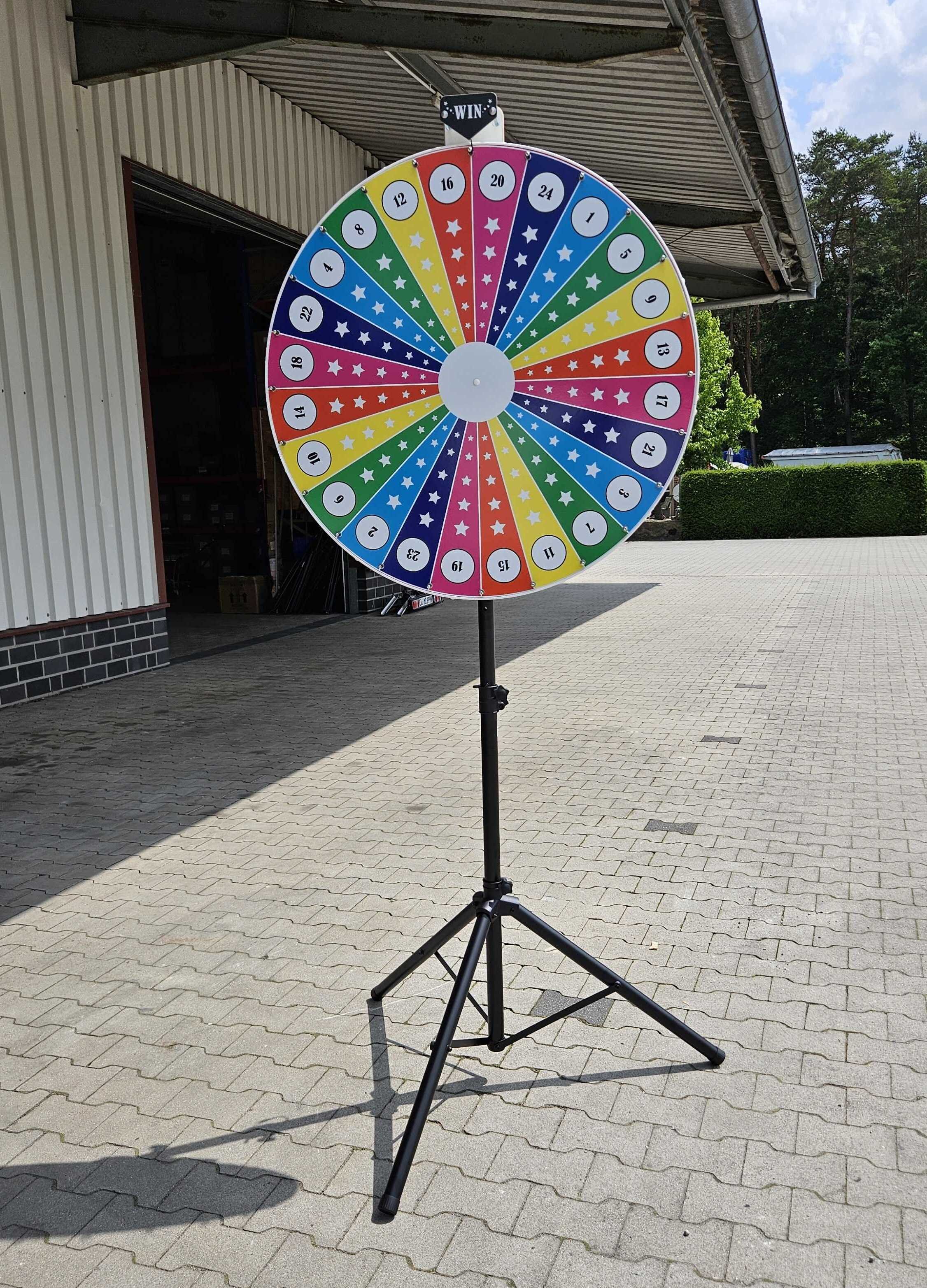 Glücksrad - 24 Sterne - mit Stativ