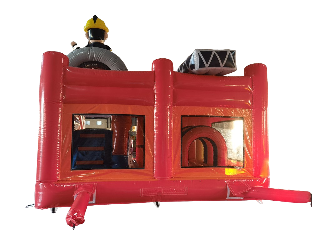 Hüpfburg 5,1x4,5 m - Multiplay Feuerwehr