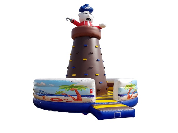 Kletterturm Kletterpyramide Pirat - 7x7x5 m (aB)