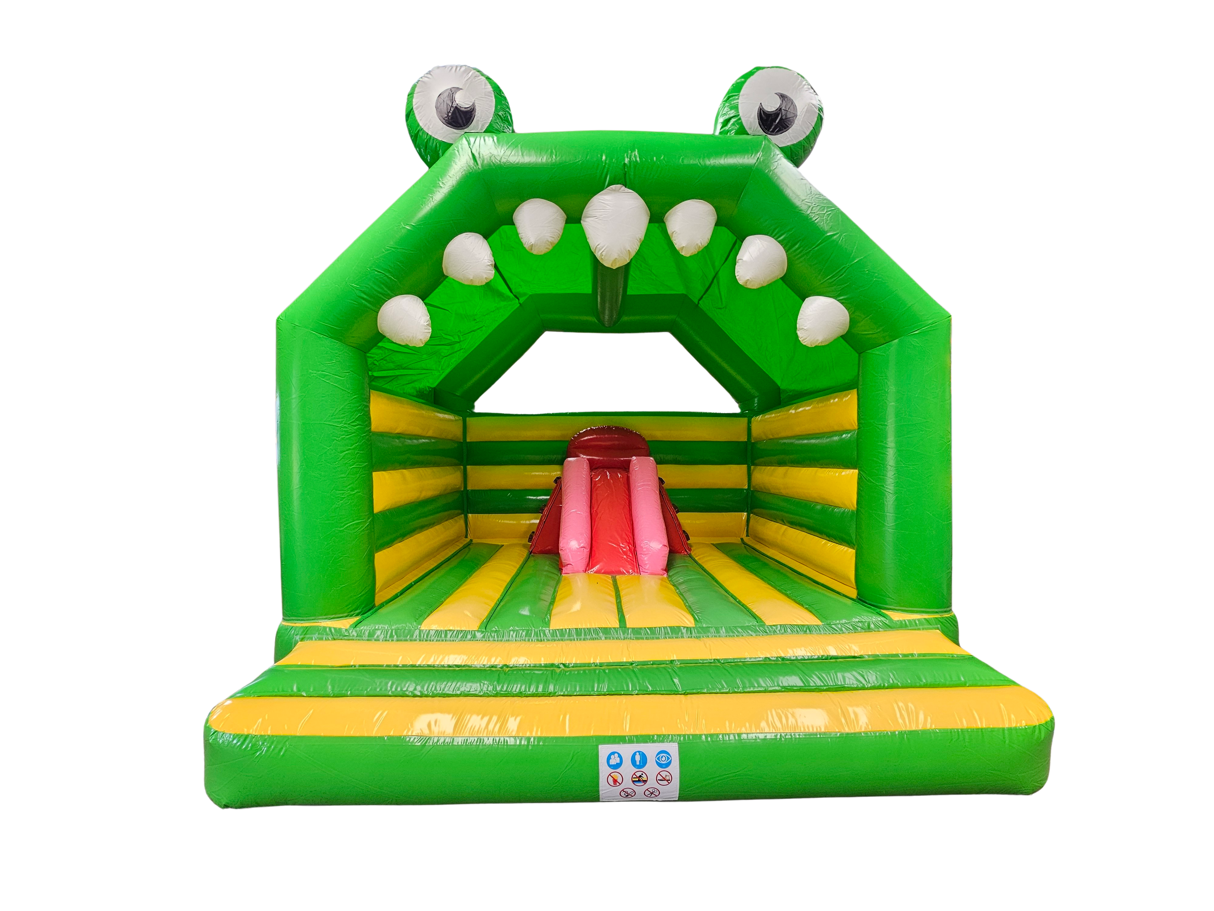 Hüpfburg 5x5 m - A frame - Krokodil