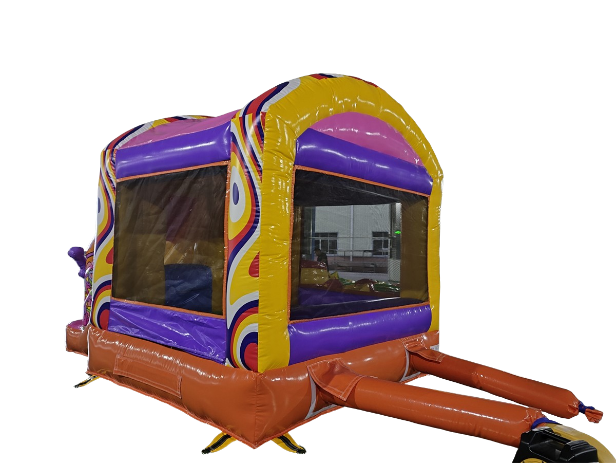 Hüpfburg 3,9x2,8 m - Hippie