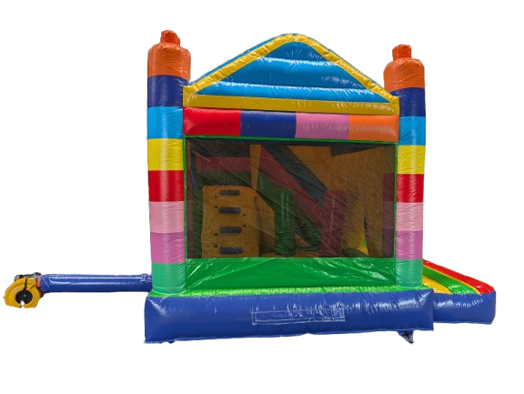 Hüpfburg 4,2x4 m - Mini Multiplay Bausteine