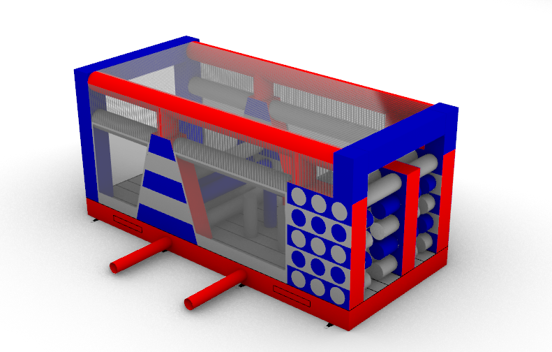 Hindernisbahn Modular - 8x3,56 m - Part 12