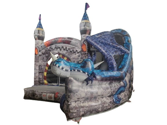 Hüpfburg - Dragon Castle - 5,5x5,2 m 