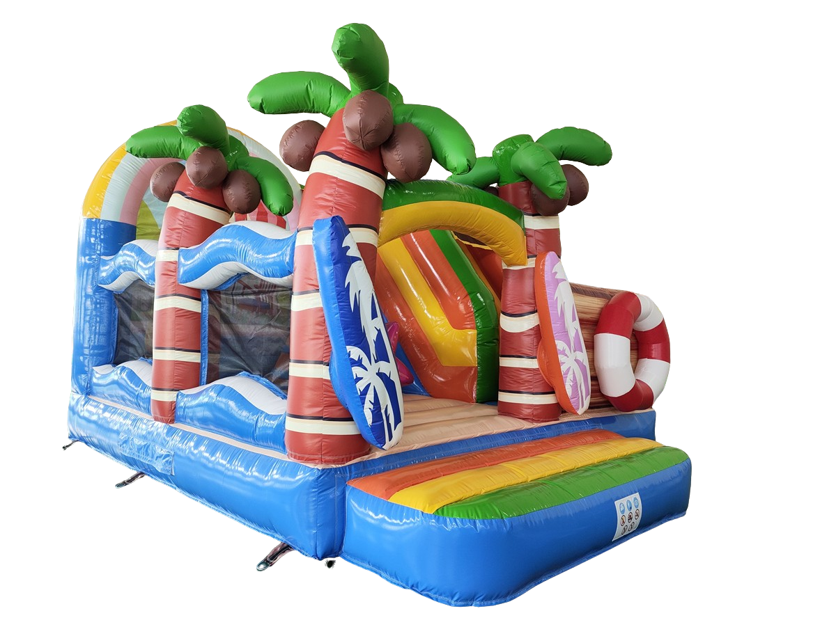 Hüpfburg - 5x4 m  - Modell Beach