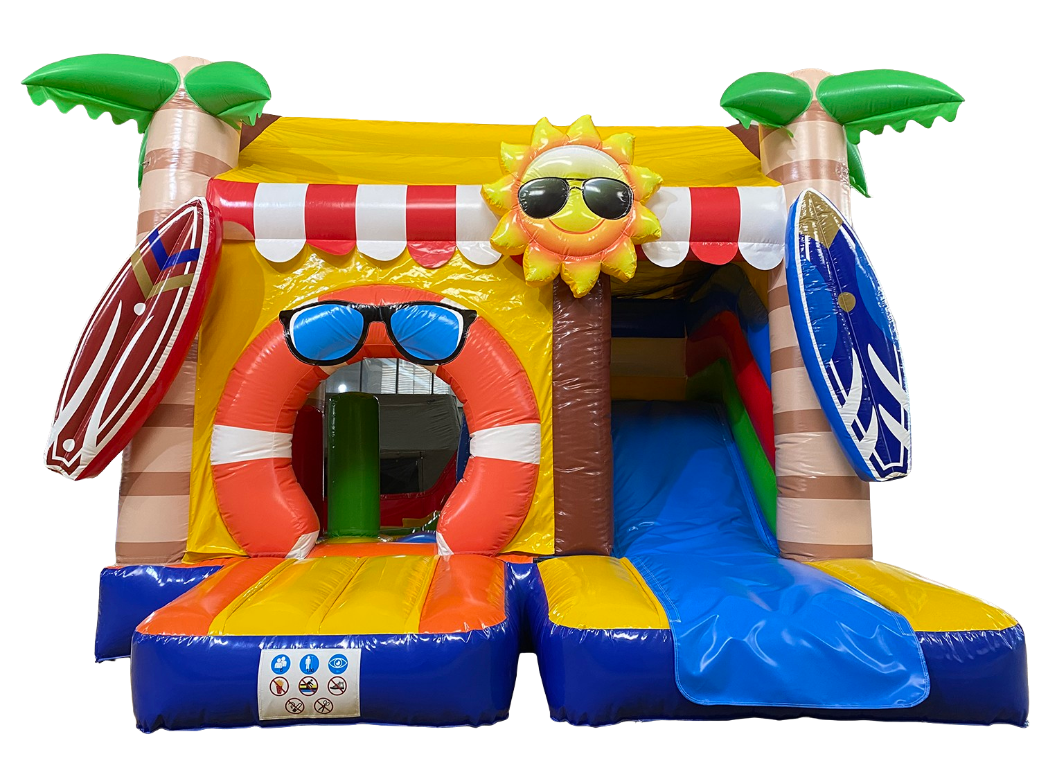 Hüpfburg 4,2x4 m - Mini Multiplay Beach