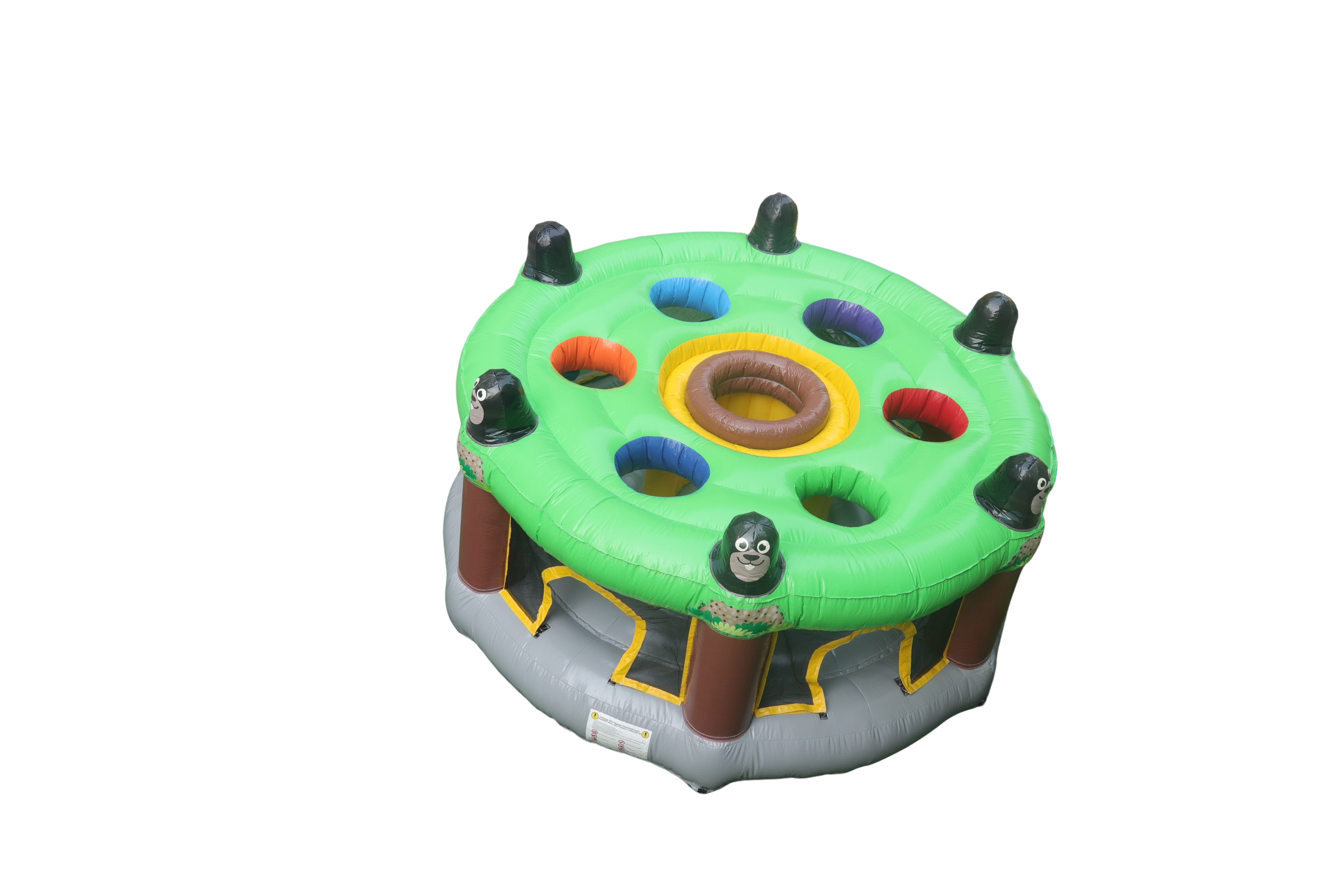 Maulwurfspiel - Whack a mole - aufblasbar - 4,4m Durchmesser