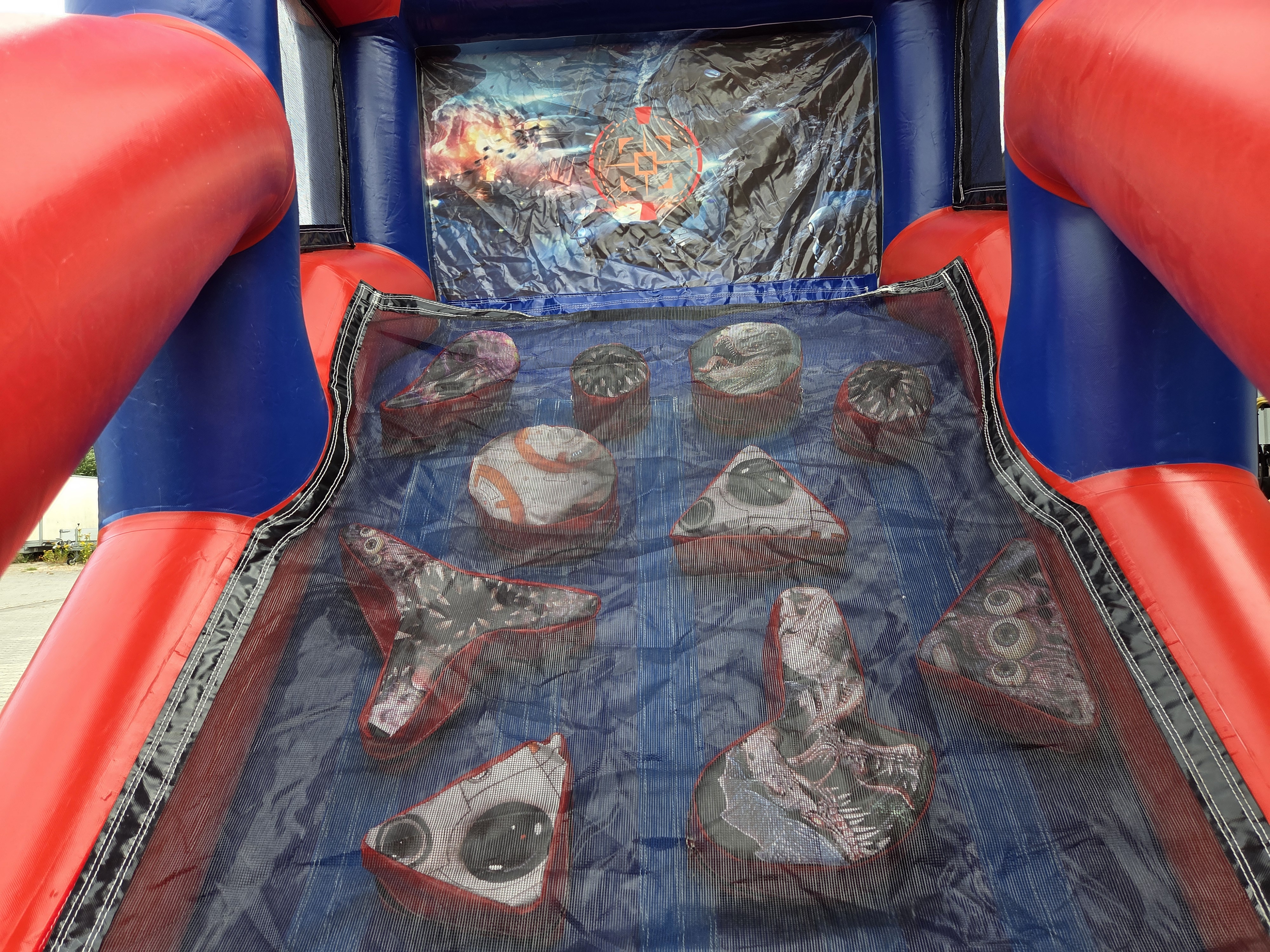 Schleuder Spiel - Space Shoot - 2,5x1,8x2,8m
