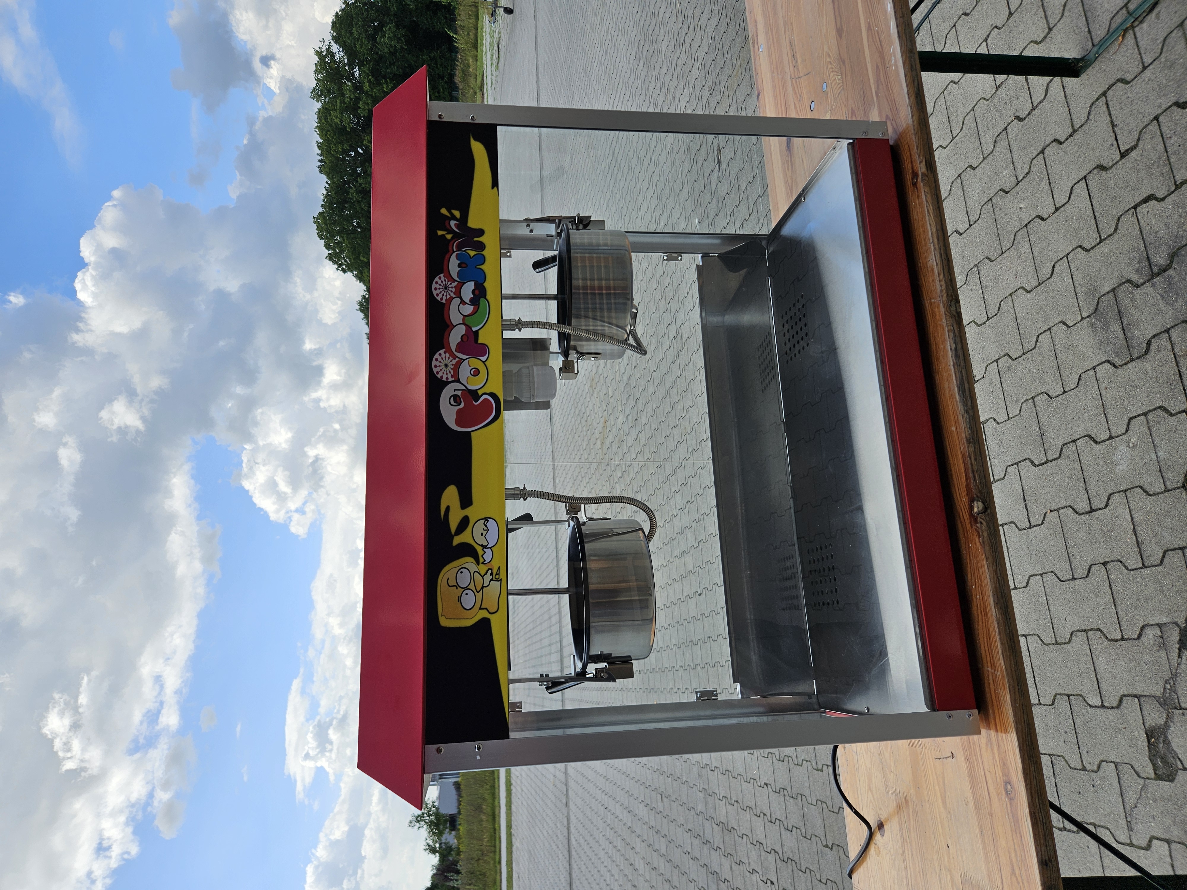 Popcornmaschine 2x 8oZ